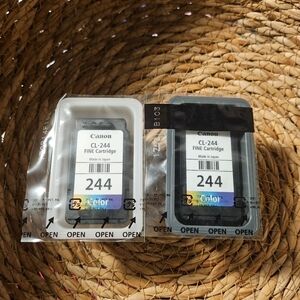 Canon CL-244 Color Ink (Lot of 2)